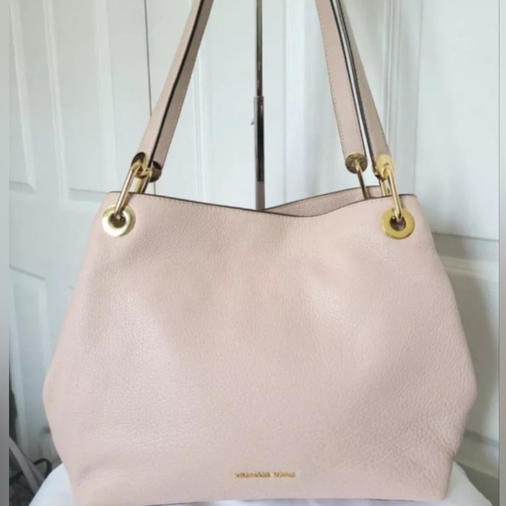 Michael Kors Soft Pink Leather Tote